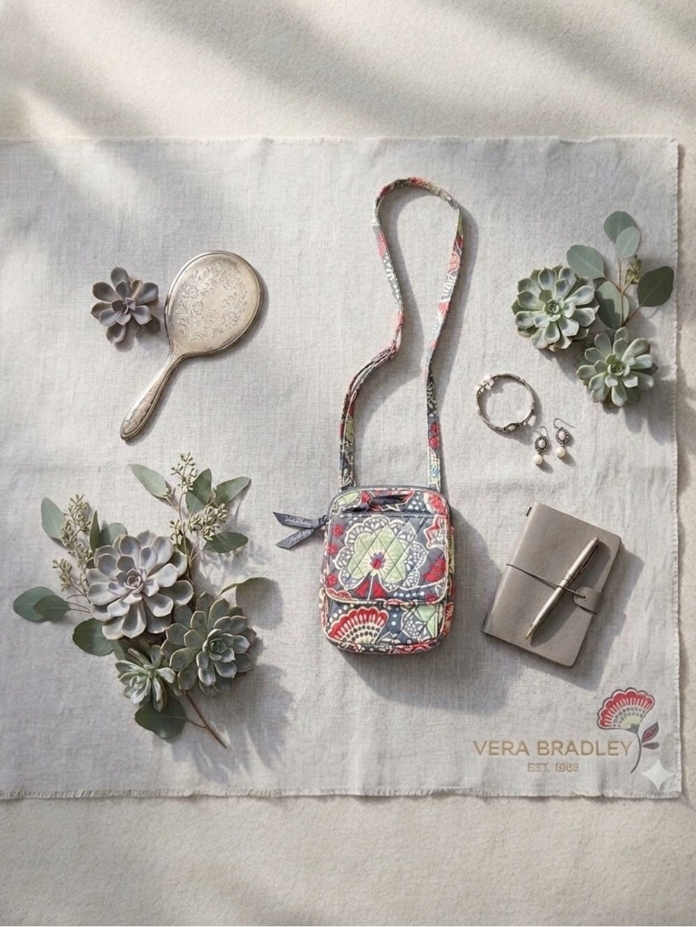 Vera Bradley Nomadic Floral Crossbody